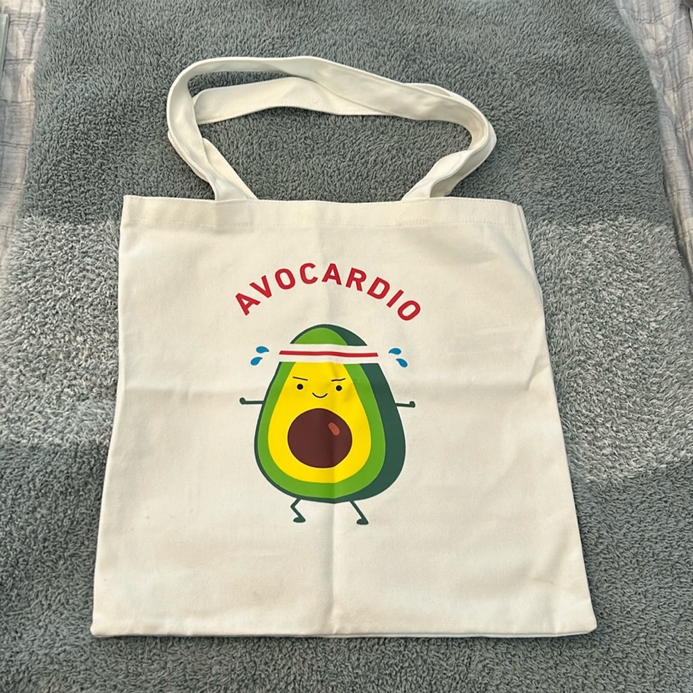 Avocado Canvas tote bag